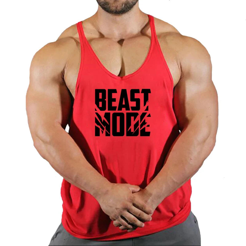 Brand gym clothing cotton singlets canotte bodybuilding stringer tank top men fitness shirt muscle guys sleeveless vest Tanktop